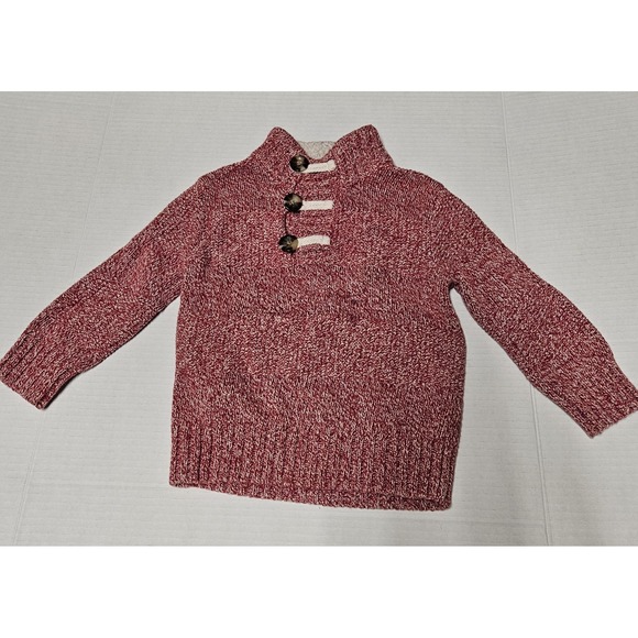 Cat & Jack Other - Cat & Jack Toddler 2t Unisex Sweater Pullover With Buttons Long Sleeve.